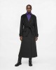 Karl Lagerfeld Jeans Wool-Blend Wrap Tornado Παλτό