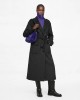 Karl Lagerfeld Jeans Wool-Blend Wrap Tornado Παλτό