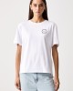 Karl Lagerfeld Jeans Square Logo T-shirt White Μπλούζα