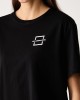 Karl Lagerfeld Jeans Square Logo T-shirt Black Μπλούζα