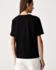 Karl Lagerfeld Jeans Square Logo T-shirt Black Μπλούζα