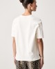 Karl Lagerfeld Jeans Regular Fit K Logo T-shirt Egret Μπλούζα