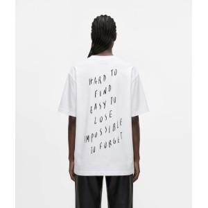 Karl Lagerfeld Jeans Pietro Terzini Relaxed T-shirt White Μπλούζα