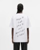 Karl Lagerfeld Jeans Pietro Terzini Relaxed T-shirt White Μπλούζα