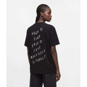 Karl Lagerfeld Jeans Pietro Terzini Relaxed T-shirt Black Μπλούζα