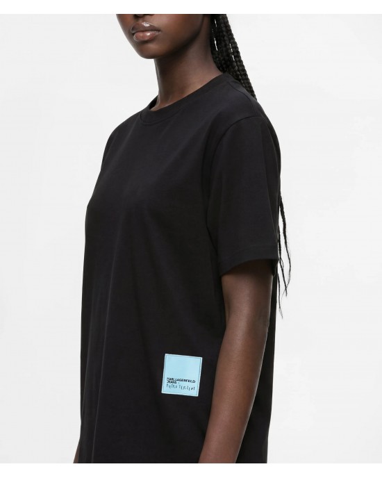 Karl Lagerfeld Jeans Pietro Terzini Relaxed T-shirt Black Μπλούζα