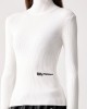 Karl Lagerfeld Jeans Lightweight Rollneck Pristine Πουλόβερ