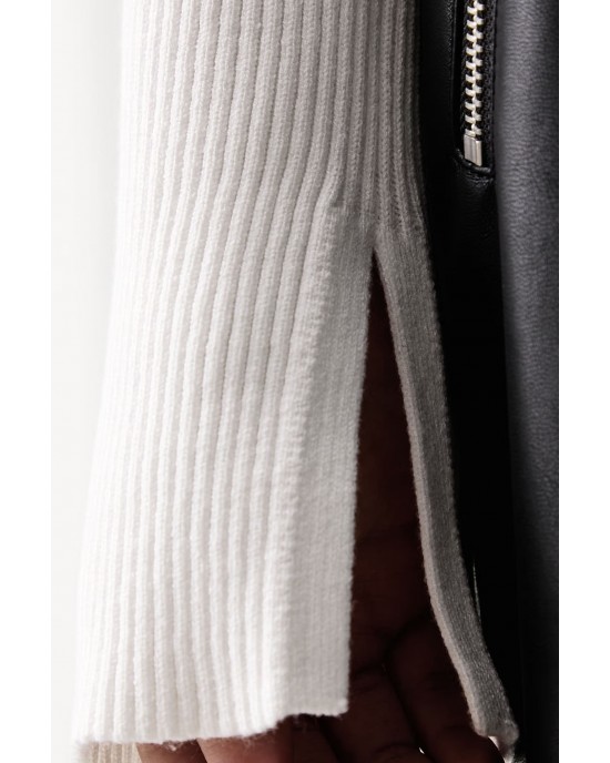 Karl Lagerfeld Jeans Lightweight Rollneck Pristine Πουλόβερ