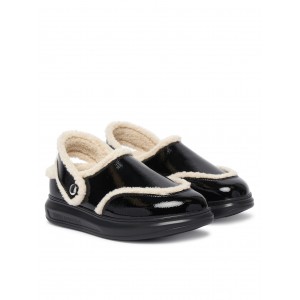 Karl Lagerfeld Jeans Kapri Kosi Slingback Klog Leather Black Παπούτσια