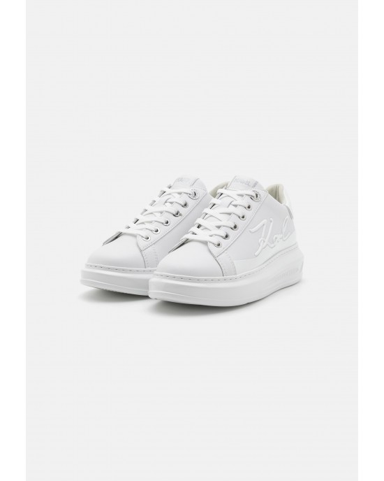 Karl Lagerfeld Jeans Signature Kapri Shine White Παπούτσια
