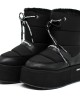 Karl Lagerfeld Puffa Wedge Black Μποτάκια