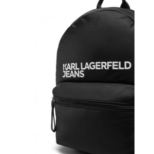 Karl Lagerfeld Essential Nylon Backpack Black Τσάντα
