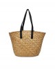 Karl Lagerfeld Raffia Tote Natural/Black Τσάντα Karl Lagerfeld Raffia Tote Natural/Black Τσάντα