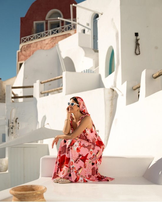Kate Jo Phoebe Pink Φόρεμα