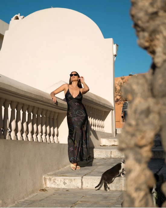 Kate Jo Playful Black Φόρεμα