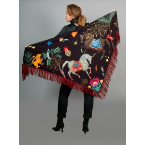 Katherina Loretta Wild Horses Πασμίνα Katherina Loretta Wild Horses Πασμίνα