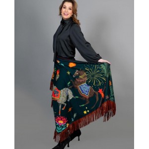 Katherina Loretta Wild Horses Πασμίνα Katherina Loretta Wild Horses Πασμίνα