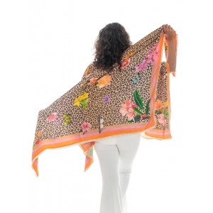 Katherina Loretta Nador Brown Πασμίνα