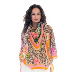 Katherina Loretta Nador Brown Πασμίνα