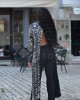 Kramma Silver Open Back Longsleeve Tailed Πουκάμισο