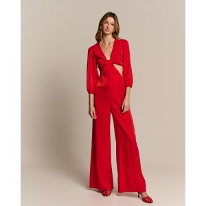 Kramma Ολόσωμη Φόρμα Κόκκινο