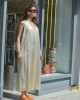 Kramma Shimmer Gold Sleeveless Φόρεμα
