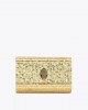 Kurt Geiger Party Eagle Clutch Drench Gold Τσάντα
