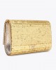 Kurt Geiger Party Eagle Clutch Drench Gold Τσάντα