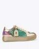 Kurt Geiger Southbank Tag Metallic Denim Παπούτσια Kurt Geiger Southbank Tag Metallic Denim Παπούτσια