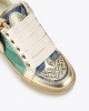Kurt Geiger Southbank Tag Metallic Denim Παπούτσια Kurt Geiger Southbank Tag Metallic Denim Παπούτσια