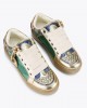 Kurt Geiger Southbank Tag Metallic Denim Παπούτσια Kurt Geiger Southbank Tag Metallic Denim Παπούτσια