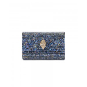 Kurt Geiger Party Eagle Clutch Drench Blue Τσάντα Ώμου