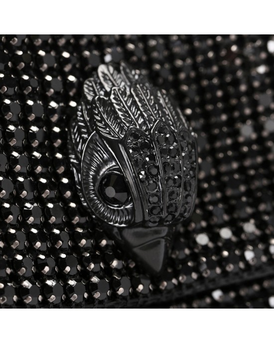 Kurt Geiger Small Party Shoulder Black Τσάντα