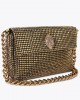 Kurt Geiger Small Party Shoulder Gold Τσάντα Kurt Geiger Small Party Shoulder Gold Τσάντα