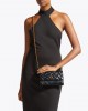 Kurt Geiger Kensington Chain Black Leather Πορτοφόλι