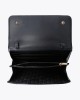 Kurt Geiger Kensington Chain Wallet Black Leather Τσάντα Kurt Geiger Kensington Chain Wallet Black Leather Τσάντα