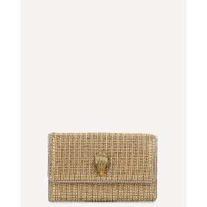 Kurt Geiger Kensington Chain Wallet Beige Τσάντα