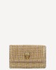 Kurt Geiger Kensington Chain Wallet Beige Τσάντα