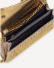 Kurt Geiger Kensington Chain Wallet Beige Τσάντα