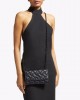 Kurt Geiger Kensington Chain Black Leather Πορτοφόλι