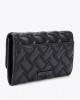 Kurt Geiger Kensington Chain Black Leather Πορτοφόλι