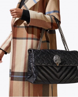 Kurt Geiger XXLarge Kensington Black Τσάντα Ώμου