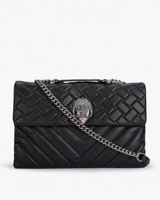 Kurt Geiger XXLarge Kensington Black Τσάντα Ώμου