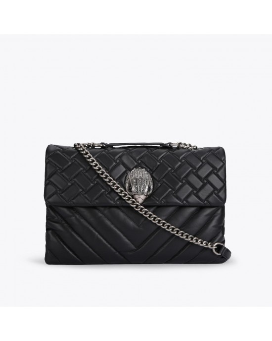 Kurt Geiger XXLarge Kensington Black Τσάντα Ώμου