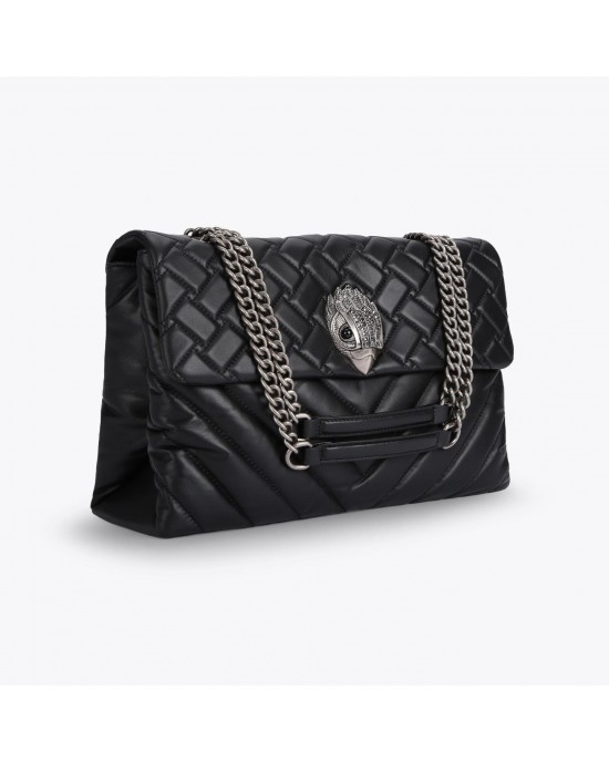Kurt Geiger XXLarge Kensington Black Τσάντα Ώμου