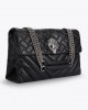 Kurt Geiger XXLarge Kensington Black Τσάντα Ώμου