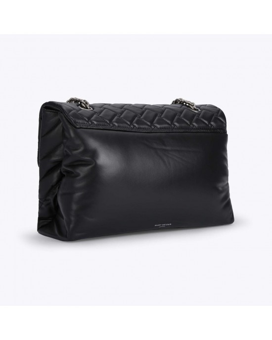 Kurt Geiger XXLarge Kensington Black Τσάντα Ώμου