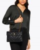 Kurt Geiger Kensington X Bag Black Leather Τσάντα