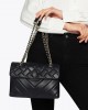 Kurt Geiger Leather Kensington X Black Leather Τσάντα Kurt Geiger Leather Kensington X Black Leather Τσάντα