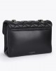 Kurt Geiger Leather Kensington X Black Leather Τσάντα Kurt Geiger Leather Kensington X Black Leather Τσάντα